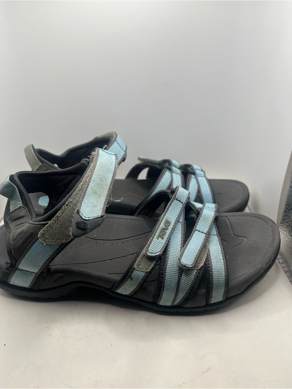 Teva Tirra Women's Sandals Size 7 Blue Gray Strappy Hiking Water Sport 4266 - Picture 5 of 8